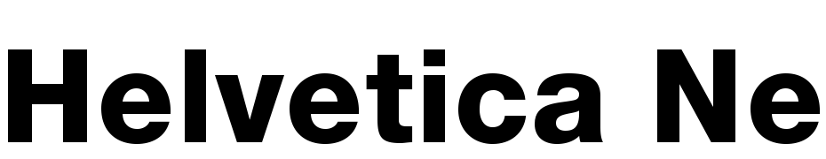 Helvetica Neue LT Std 85 Heavy Font Download Free